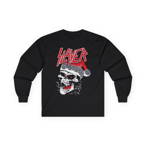 Slayr Laughing Skull Holiday Unisex Ultra Cotton Long Sleeve Tee