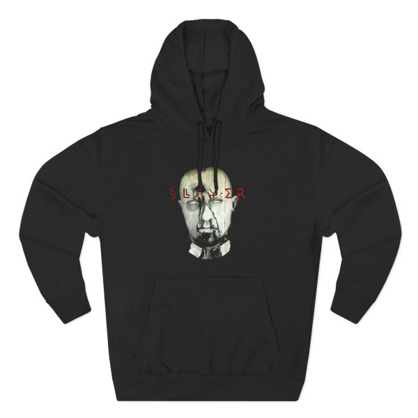 Slayr Soldier Head Three-Panel Fleece Hoodie