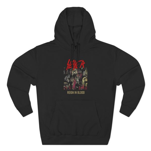 Slayr Reign in Blood Three-Panel Fleece Hoodie