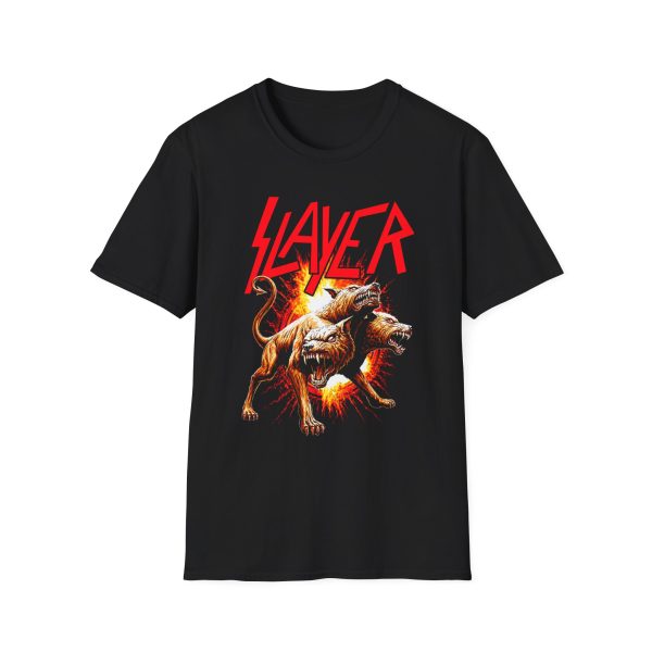 Slayr Cerberus Rising Unisex Softstyle T-Shirt