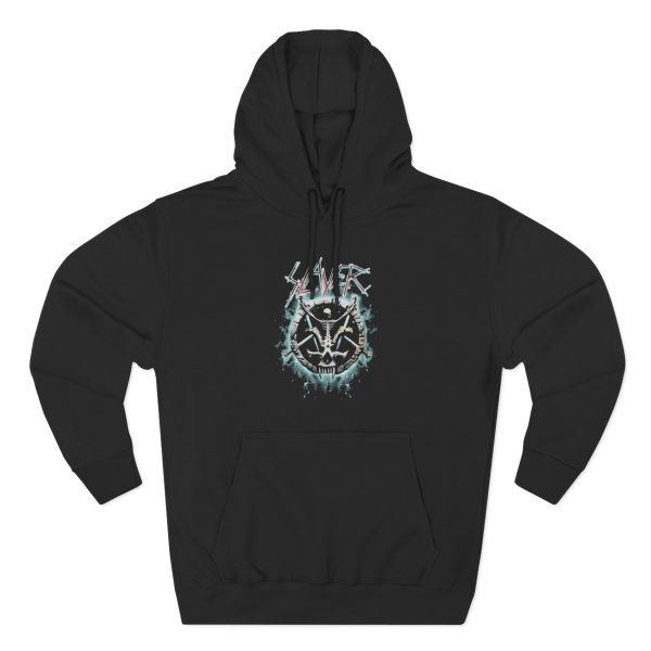 Slayr Divine Intervention Three-Panel Fleece Hoodie