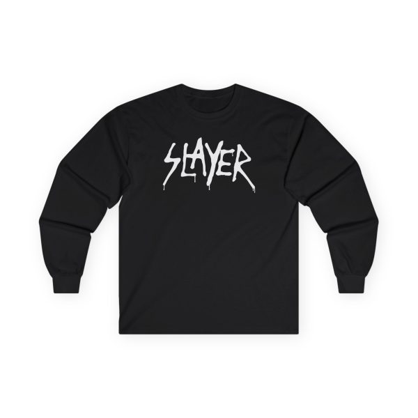 Slayr Spray Paint Puff Ink Logo Unisex Ultra Cotton Long Sleeve Tee