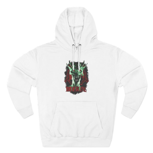 Slayr Root Of All Custom Three-Panel Fleece Hoodie