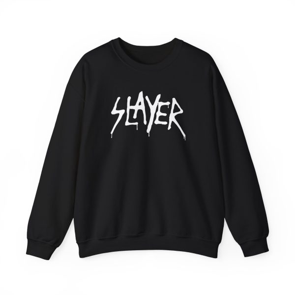 Slayr Spray Paint Puff Ink Logo Unisex Heavy Blend™ Crewneck Sweatshirt