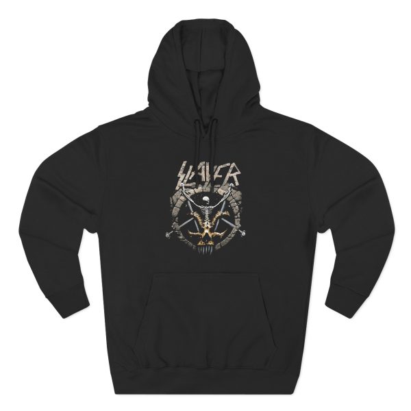 Slayr Divine Intervention Three-Panel Fleece Hoodie